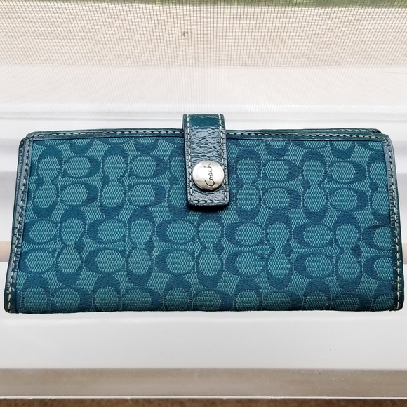 Coach Handbags - Coach Slimline Checkbook Wallet Coach Handbags - Coach Slimline Checkbook Wallet